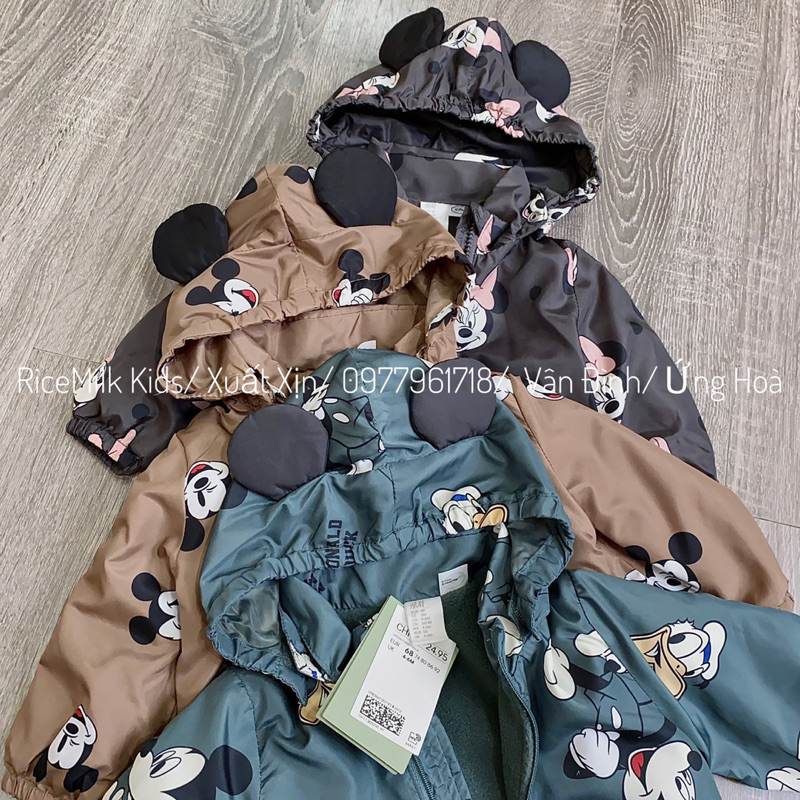 Áo khoác gió Hm xuất dư xịn