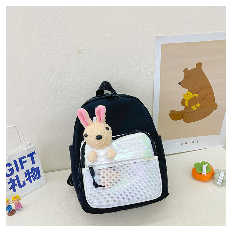 C&K Cartoon Children's School Bag Cute Bunny Kindergarten Baby Backpack Summer New Backpack for Primary School Students Wholesale
