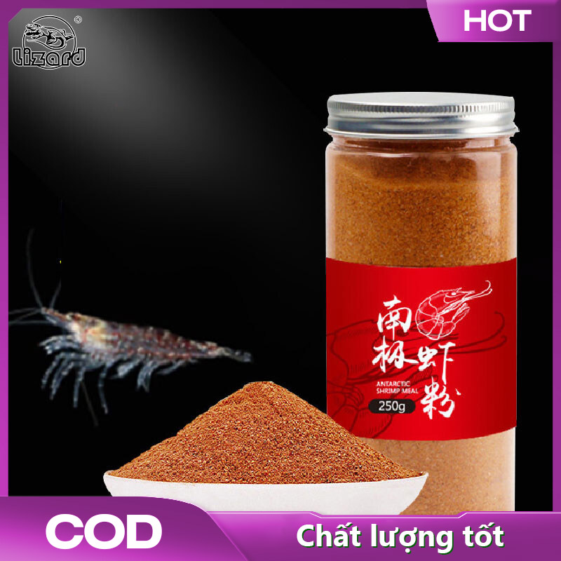 LIZARD Ground shrimp powder 250g/box Shrimp powder used to make fishing bait. Antarctic Shrimp Powder Fishing Lures