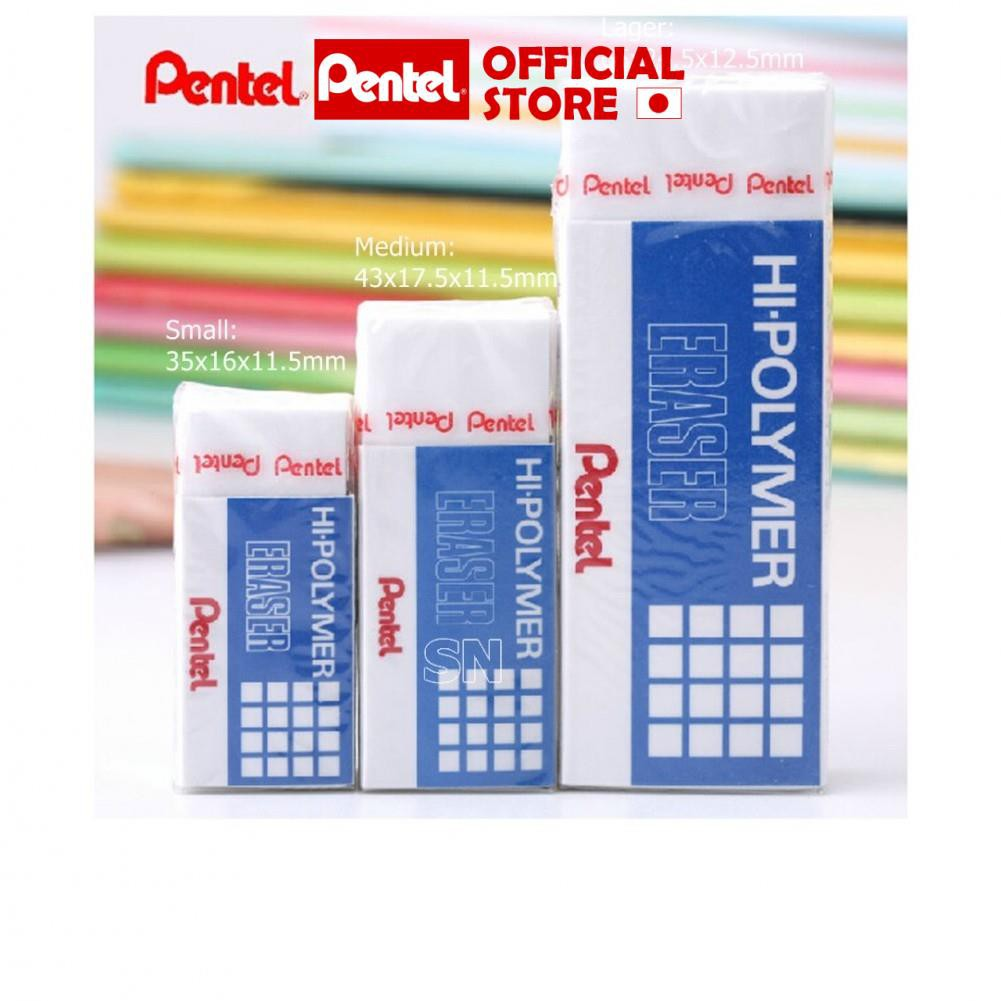 Gôm tẩy Pentel chính hãng đủ kích cỡ
