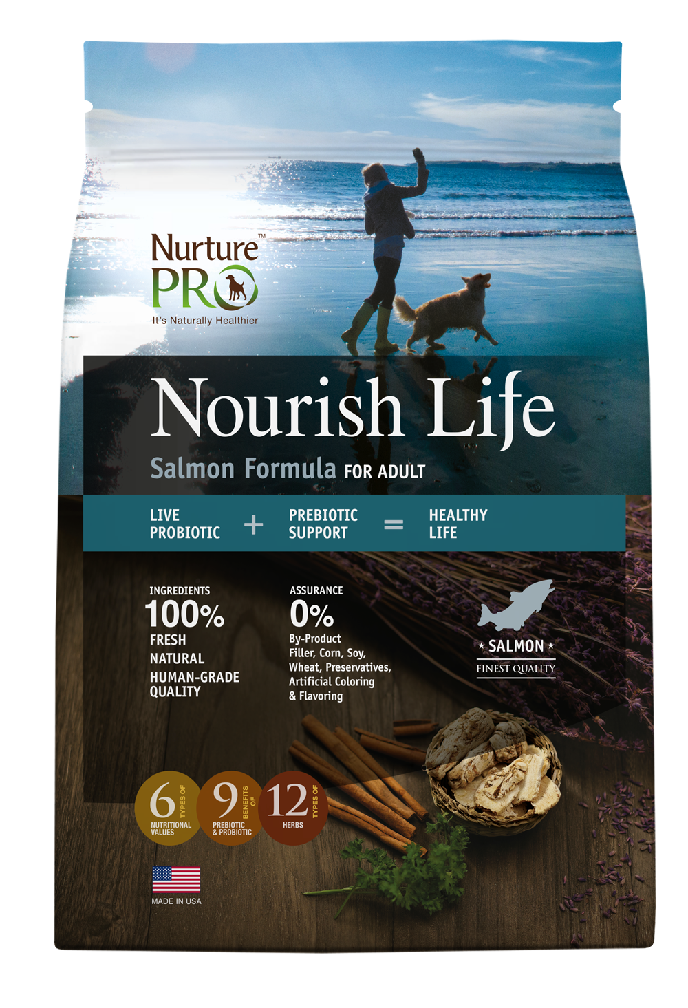 Nurture Pro Dog Nourish Life Salmon Formula 4lbs Lazada Singapore