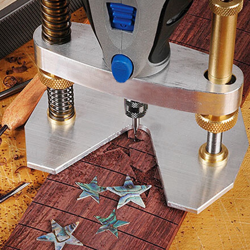1 Piece Precision Router Base Sound Hole Circular Hole Tool Guitar Luthier Tool