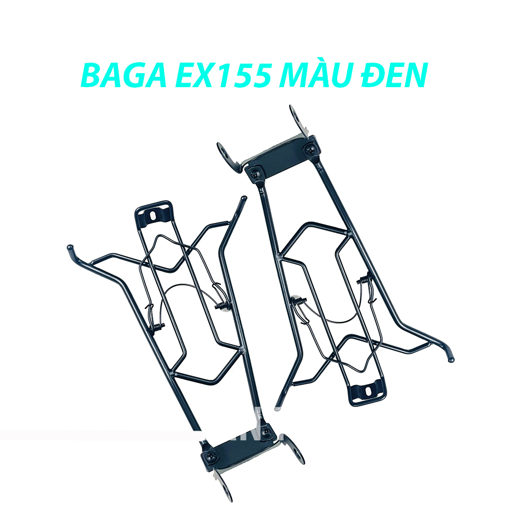 Baga xe ex155 màu đen,exciter,ba ga-pttt