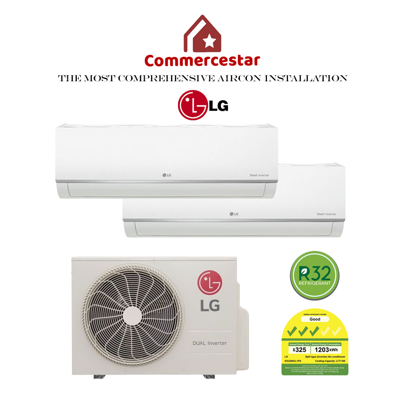 LG ALPHA PLUS R32 SYSTEM 2 (INSTALLATION INCLUDED FREE UPGRADED