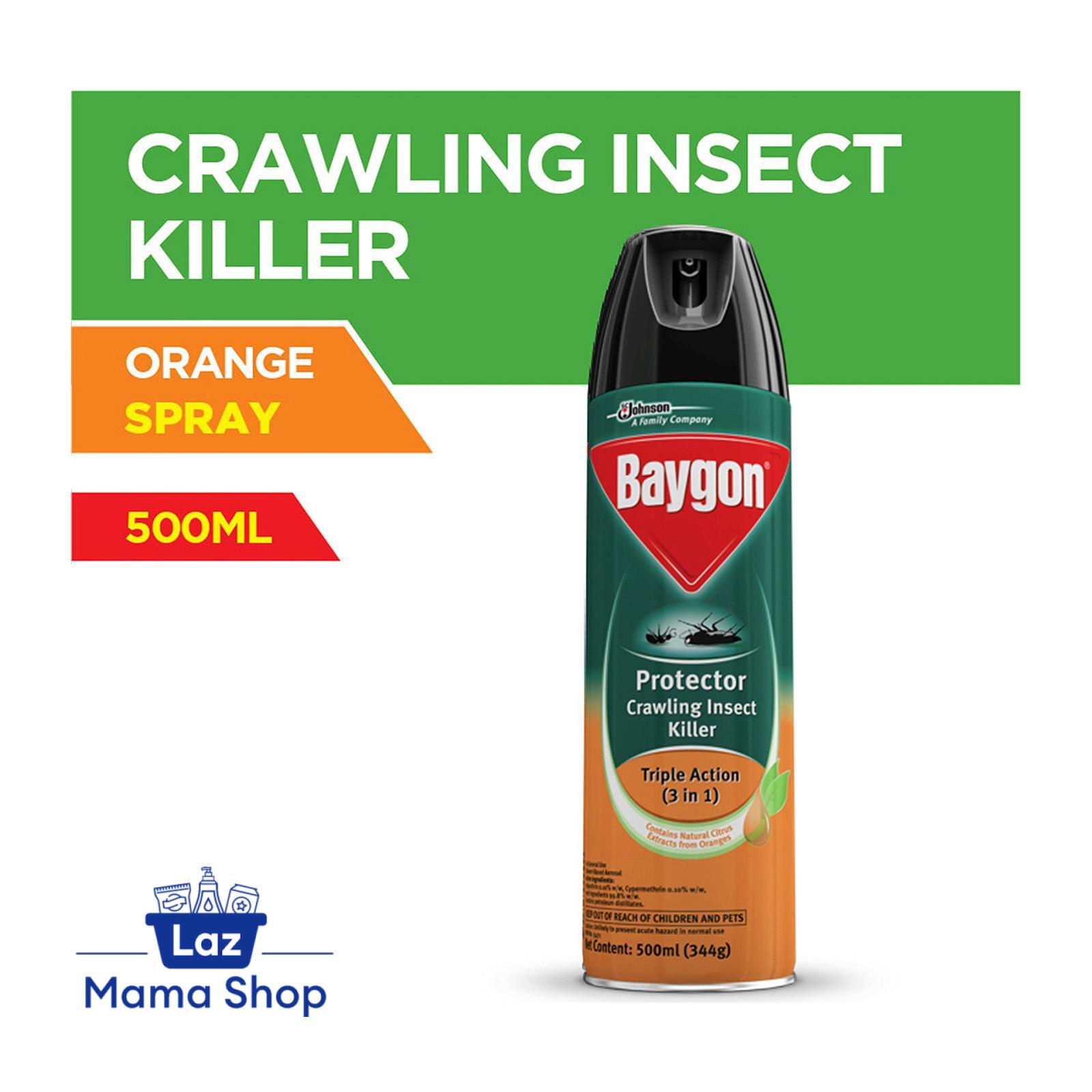 Baygon Protector Crawling Insect Killer Aerosol Spray (Laz Mama Shop