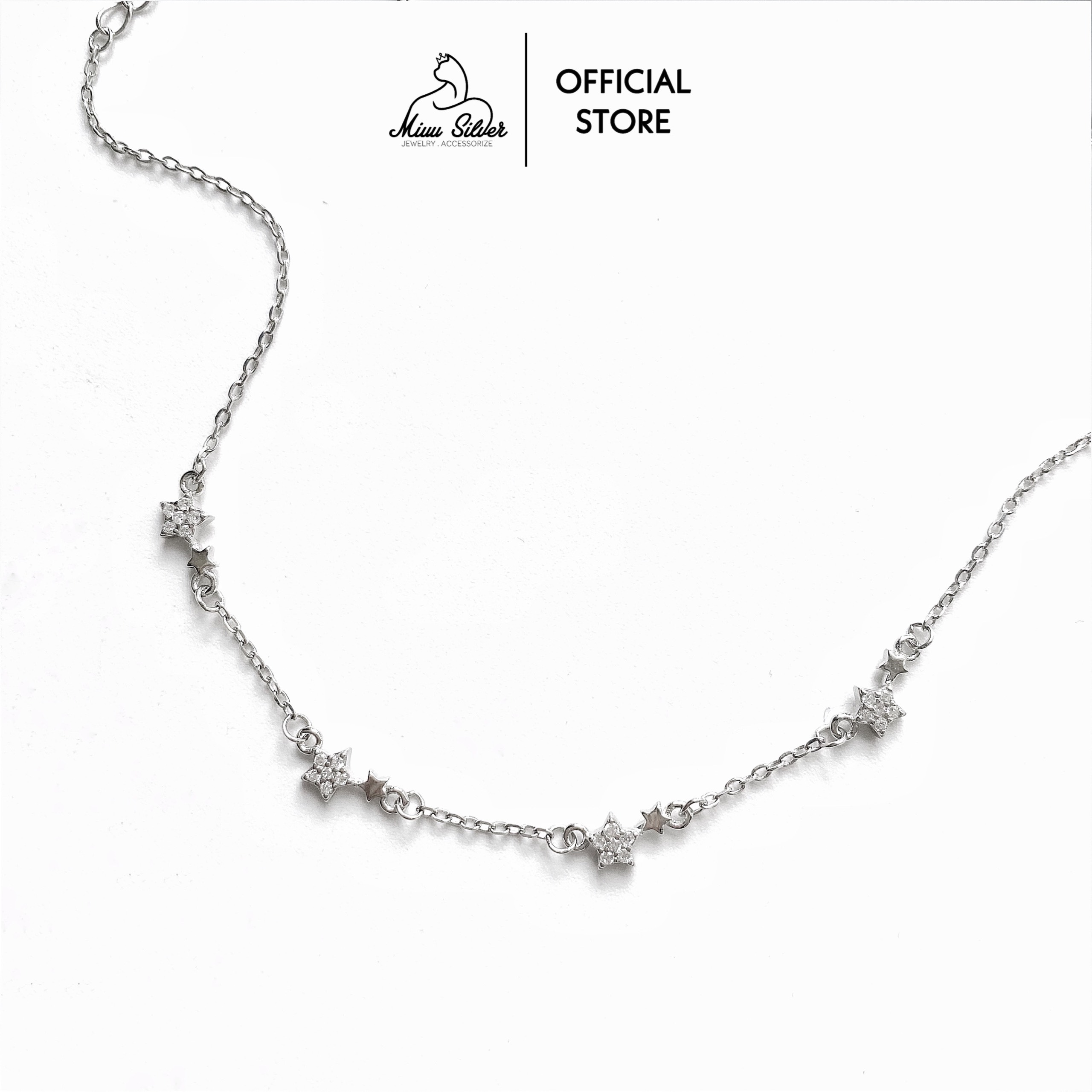 Lắc tay bạc 925 Comedy Bracelet Miuu Silver
