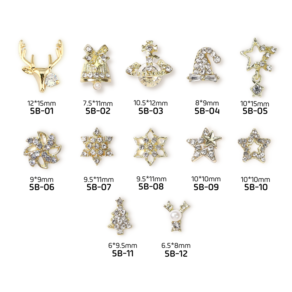 Charm Noel | Giáng Sinh 2024 | Trang Trí Móng Tay