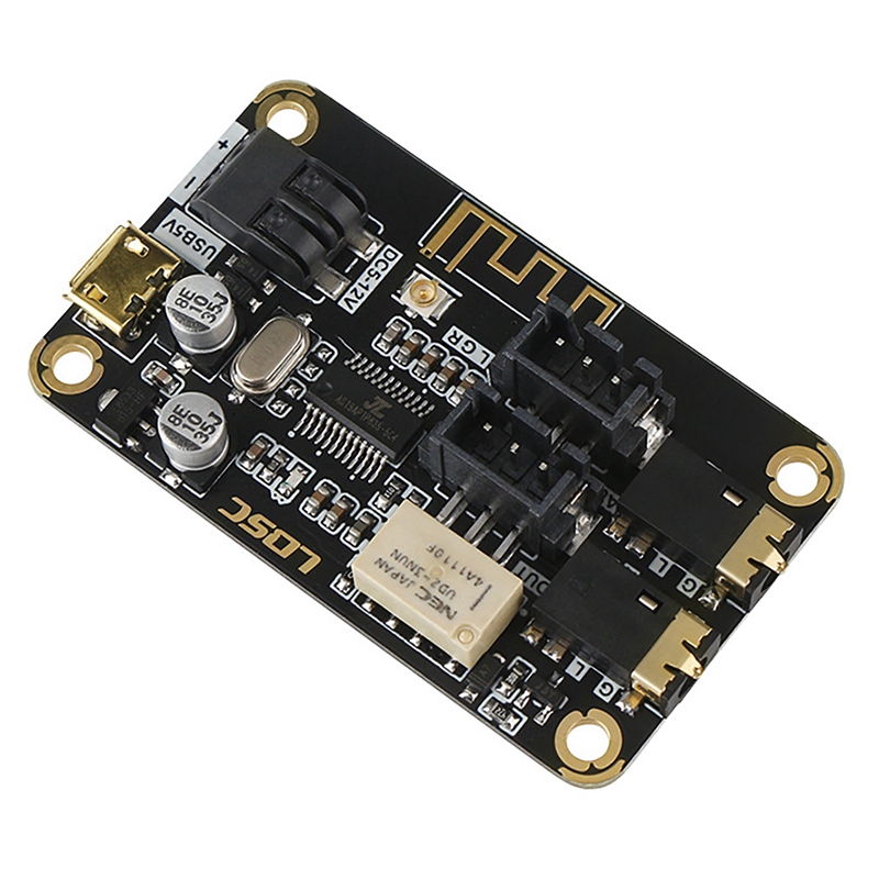 LQSC Bluetooth Decoder Board for AUX Input Diy Modified Speaker Audio MP3 Stereo Audio Receiver Module