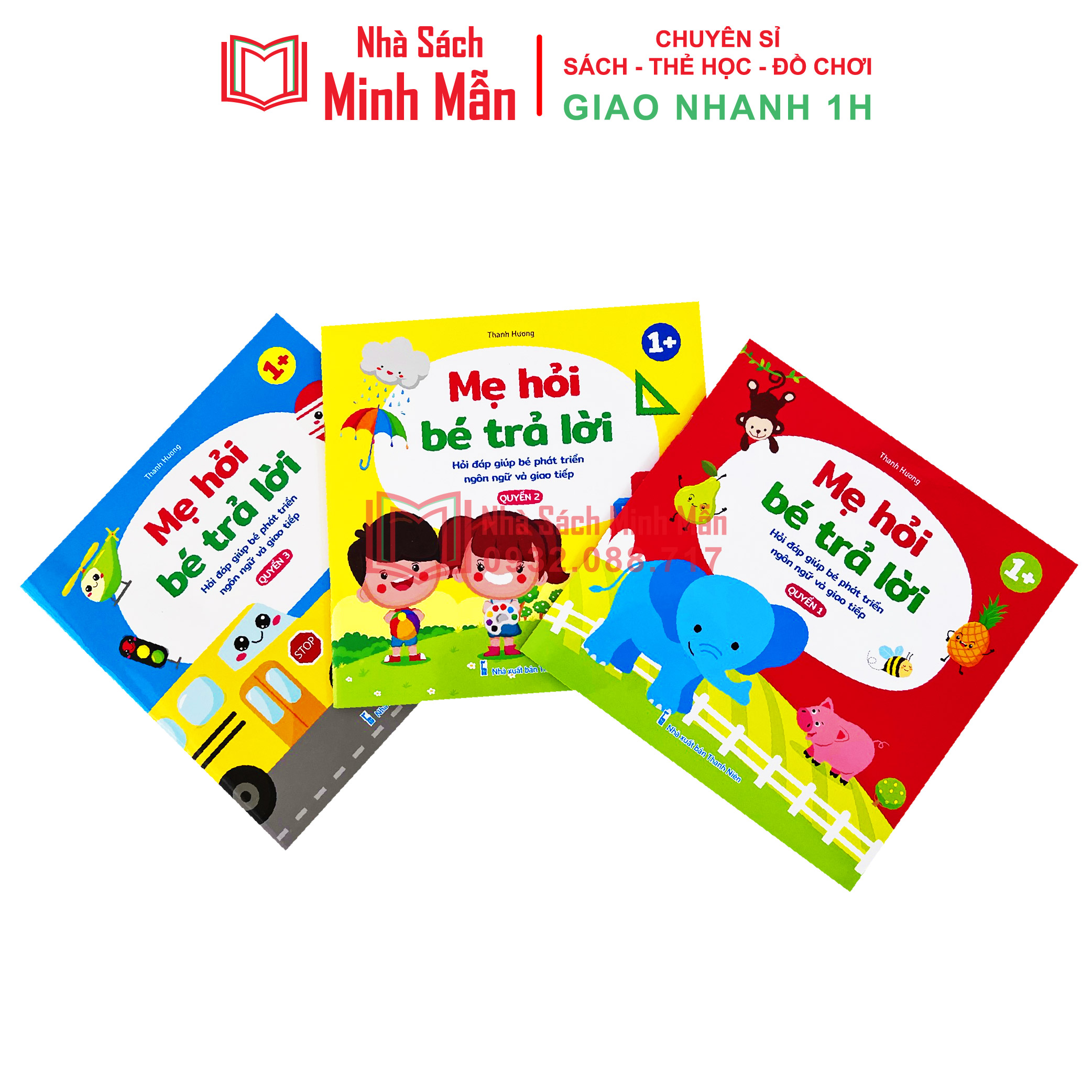 Combo 3  quyển mẹ hỏi bé trả lời