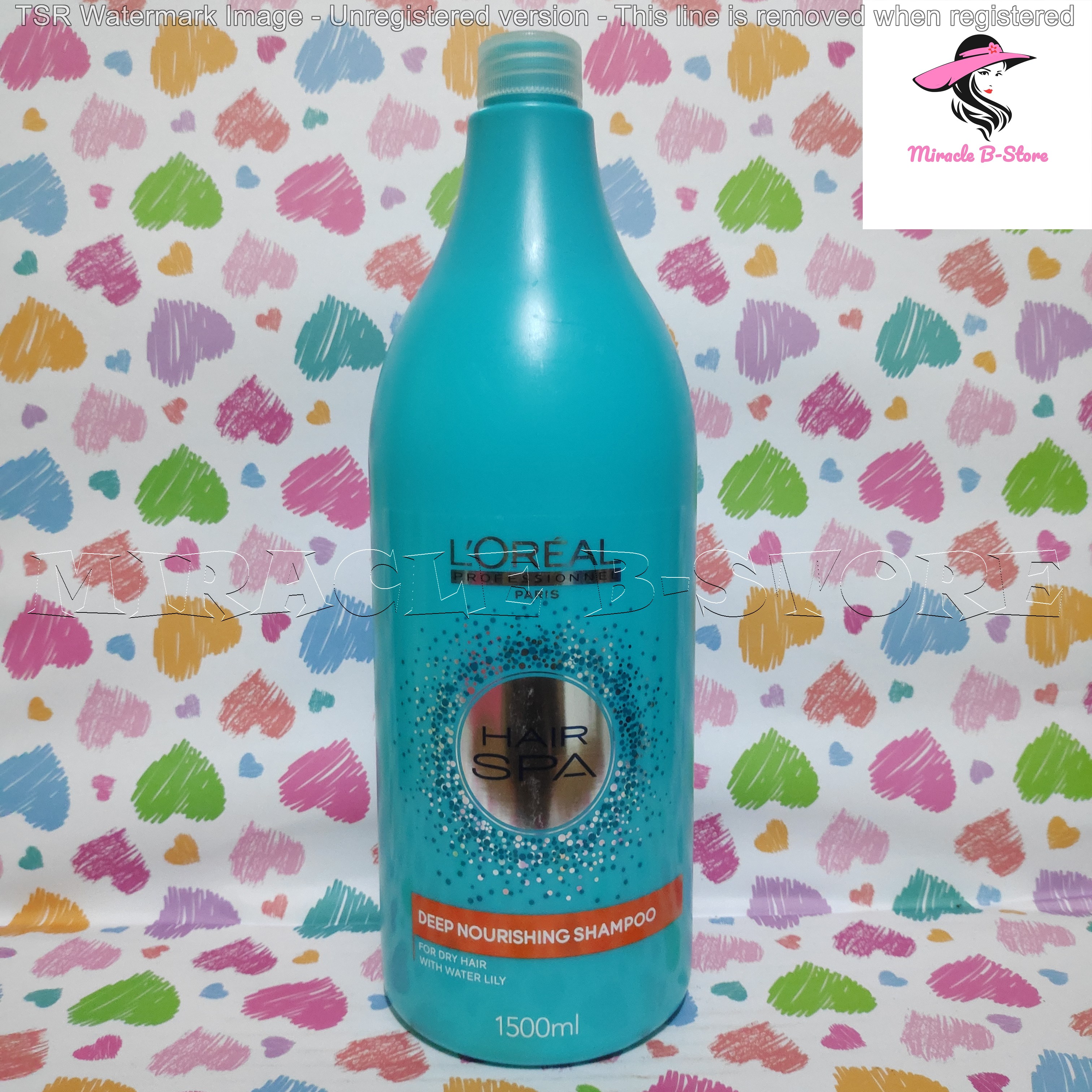 LOREAL HAIR SPA SHAMPOO 1500 ML / L'OREAL HAIRSPA SHAMPO / SHAMPO DX / DEEP NOURISHING KERATIN