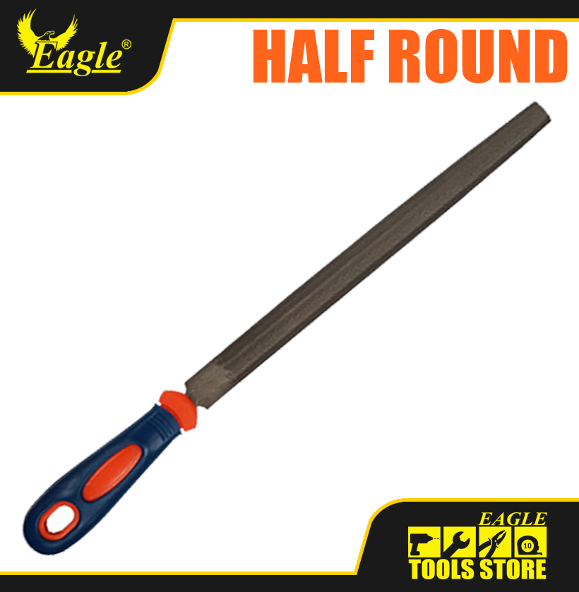 Heavy Duty Steel File 8 Inches Flat / Half Round / Triangle / Round ...