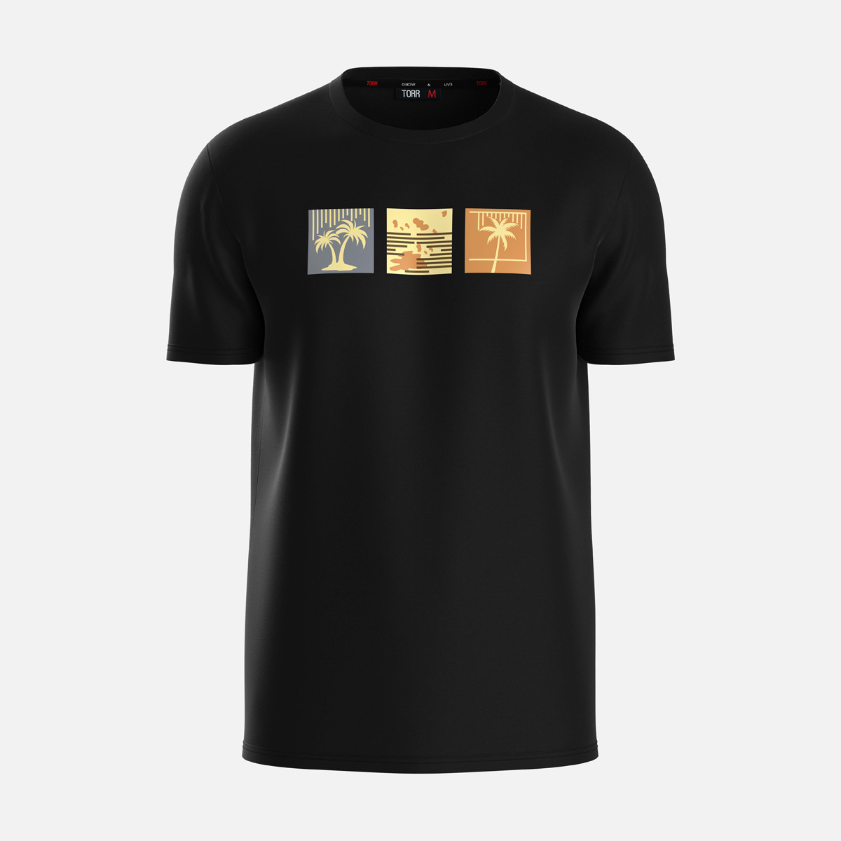 TORR Black Men's T-shirt