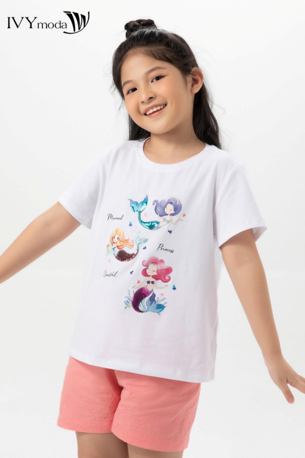 Áo thun nàng tiên cá IVY moda MS 57G1338