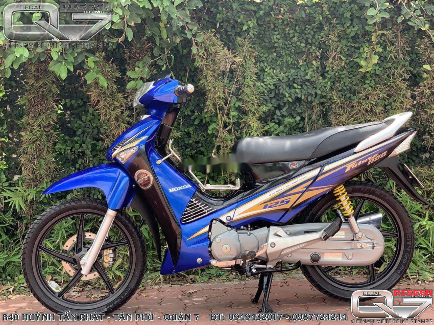 Tem rời future - xanh