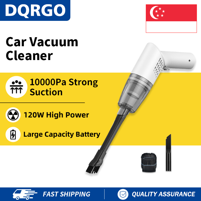 【DQRGO】8000Pa Super Suction Portable Home Vacuum Cleaner Wet And Dry Dual Handheld Clean 120W
