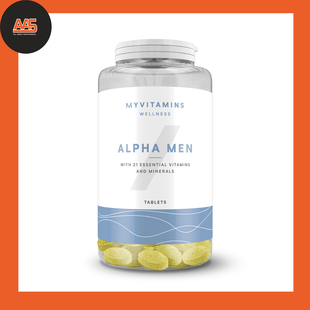 VITAMIN - MYPROTEIN - MYVITAMINS ALPHA MEN MULTIVITAMIN - Bổ sung đầy đủ vitamin khoáng chất thiết yếu cho cơ thể - Từ Anh