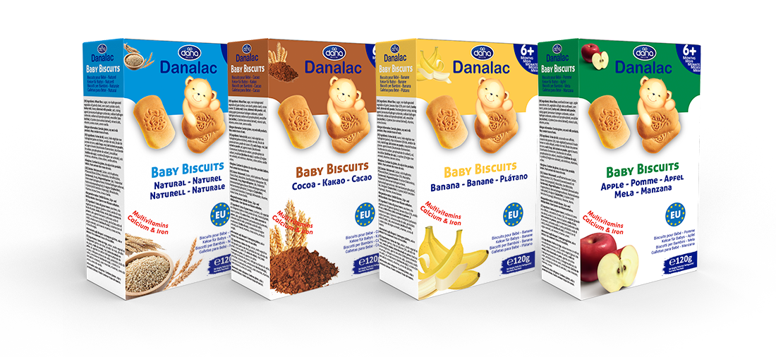 Danalac Baby Biscuits 120gm Biskut Bayi 宝宝饼干 Halal Baby