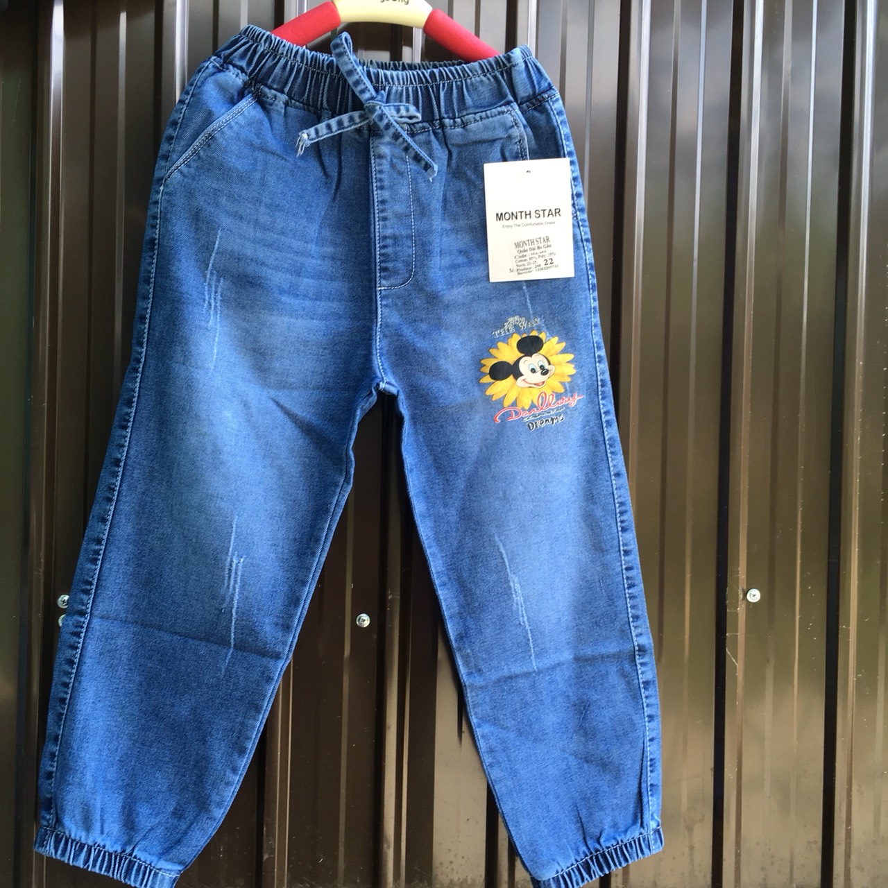 Quần jeans dài cho bé gái 15-28kg