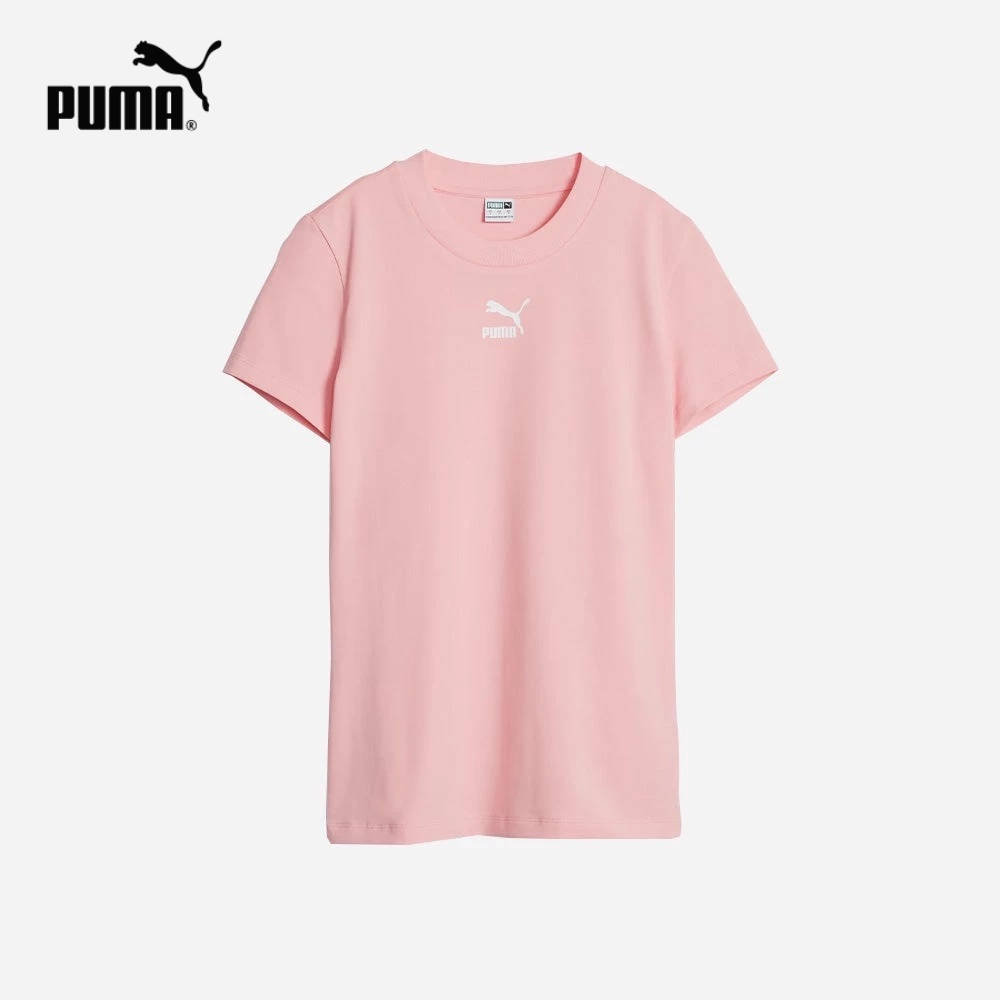 Puma áo thun thể thao nữ classics slim - 53561090