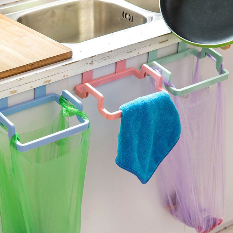 Garbage Rack Stand Hanging Trash Bag Rack Garbage Bag Rack Rubbish Bag Storage Rack Holder ...