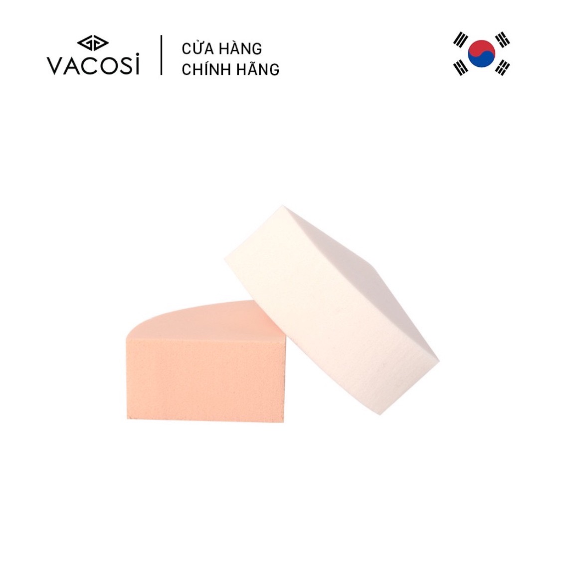 Bông phấn ướt tam giác VACOSI