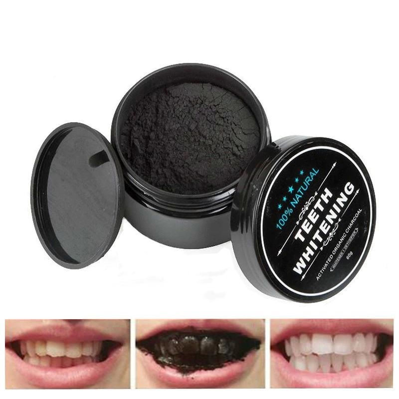 Bột tẩy trắng răng than tre Teeth whitening 30g