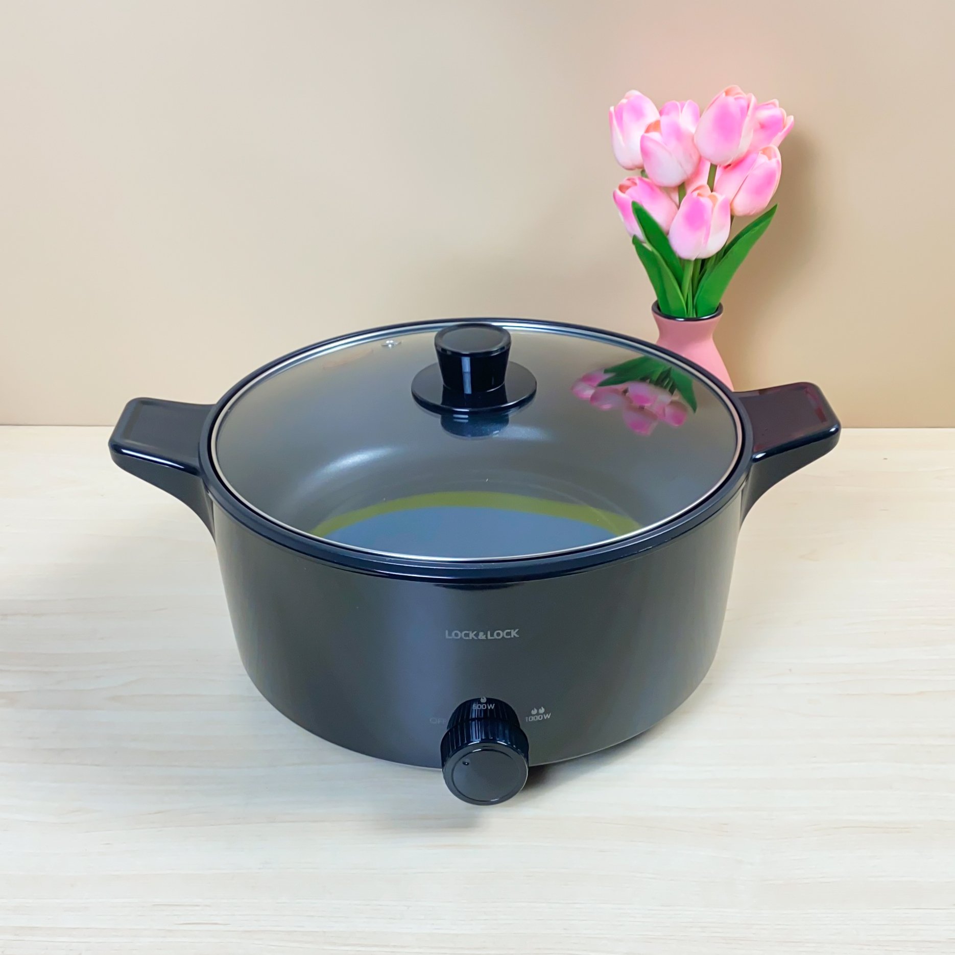 Nồi điện đa năng Lock&Lock Versatile Hot Pot 4L EJP546BLK