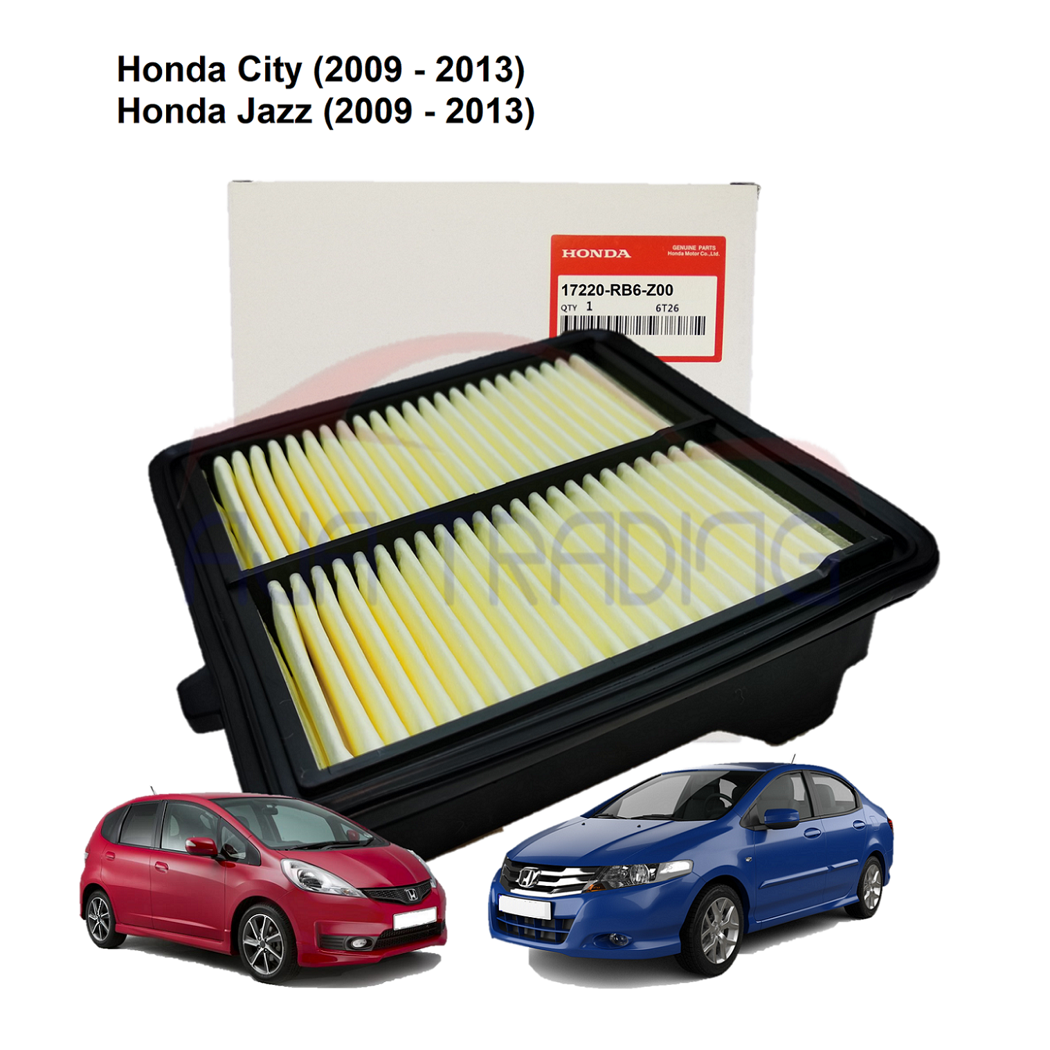 Air Filter for Honda City (2009 2013), Honda Jazz (2009 2013