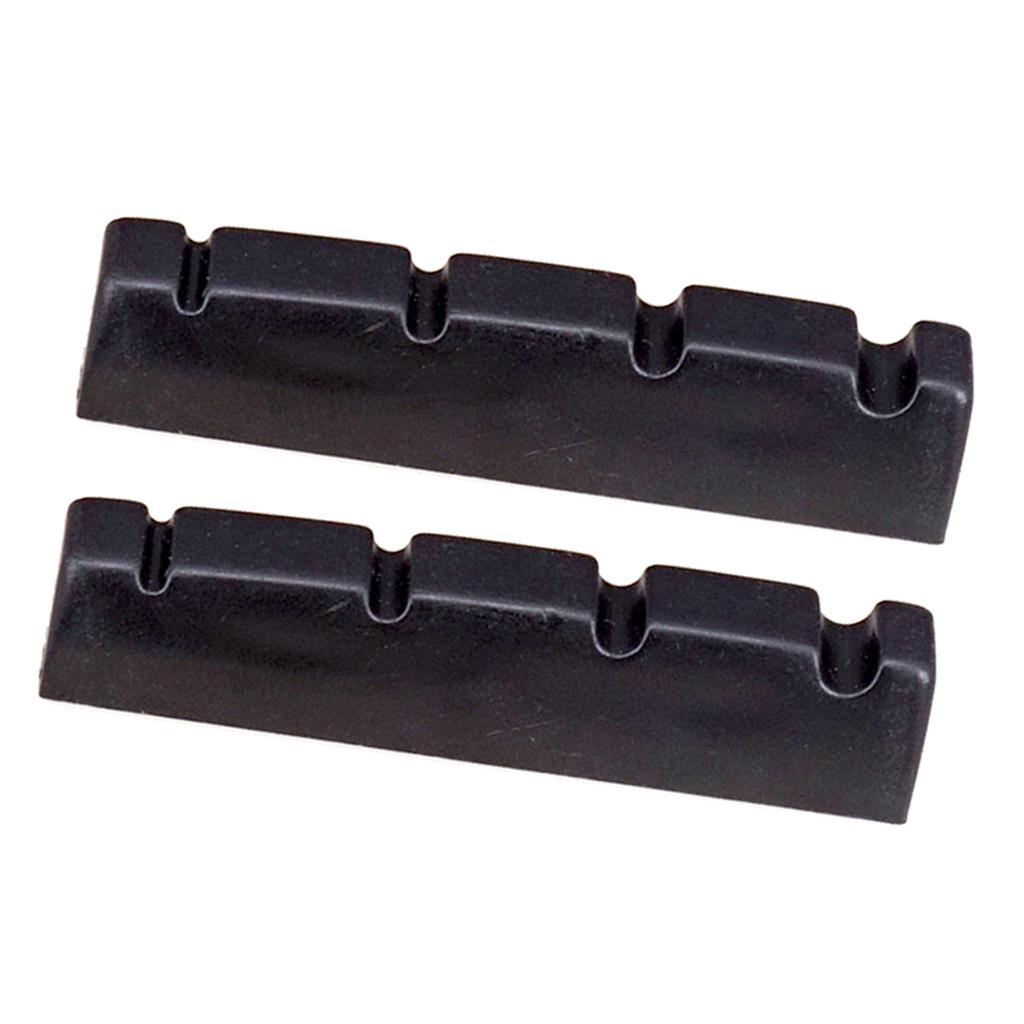 BNGUITAR 2pcs Electric Slotted Nut 4 String Guitar Musical Instrument