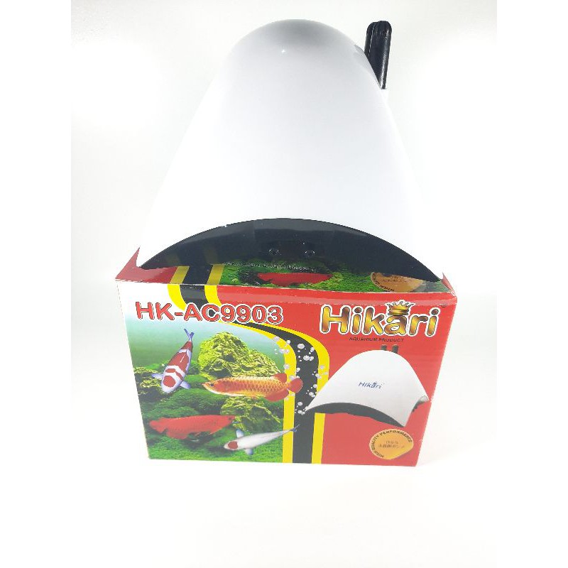Pompa Udara Airpump aerator HIKARI HK AC 9903 Oksigen udara