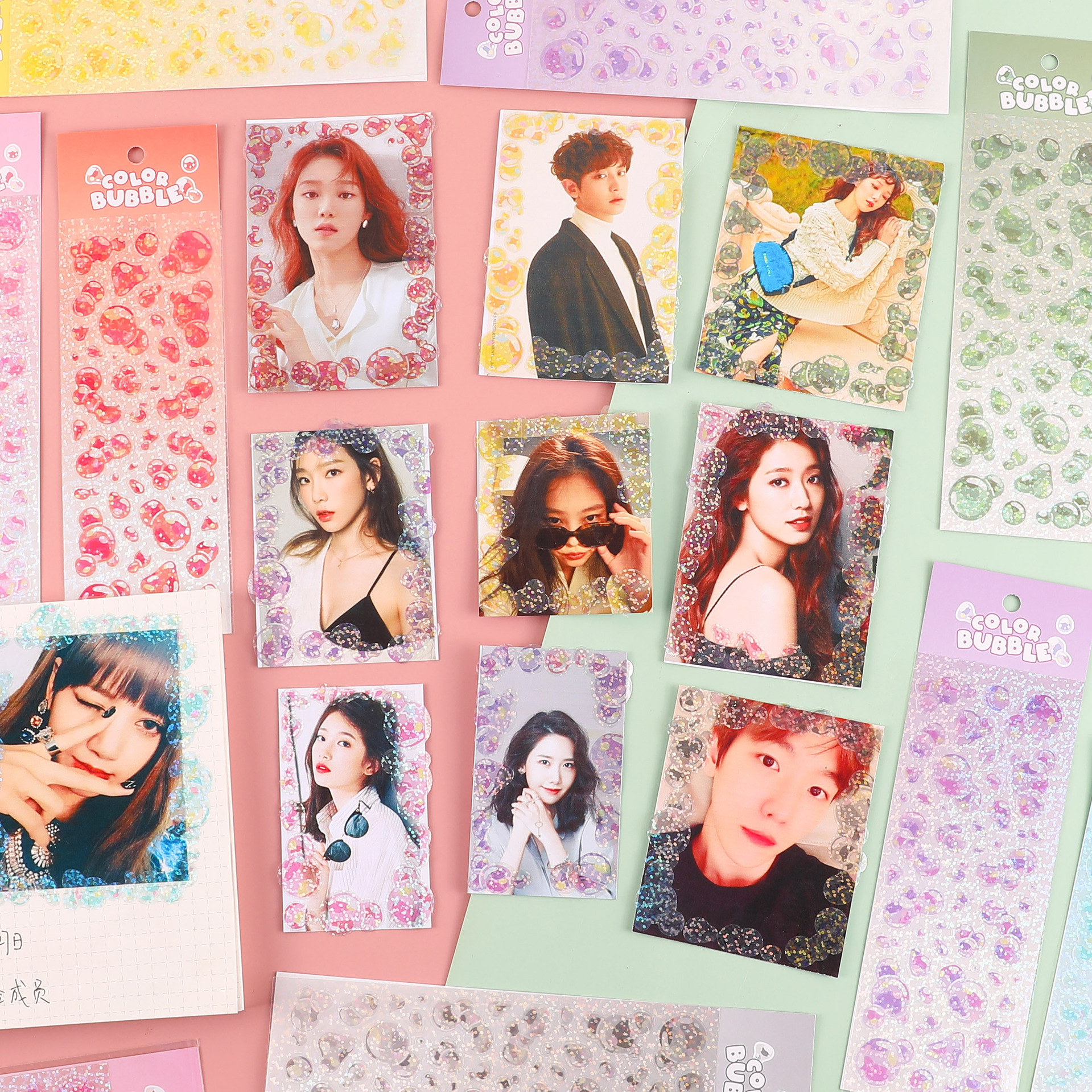 Sticker trang trí Toploader - Dễ thương Bubble - Be Tiny Stationery