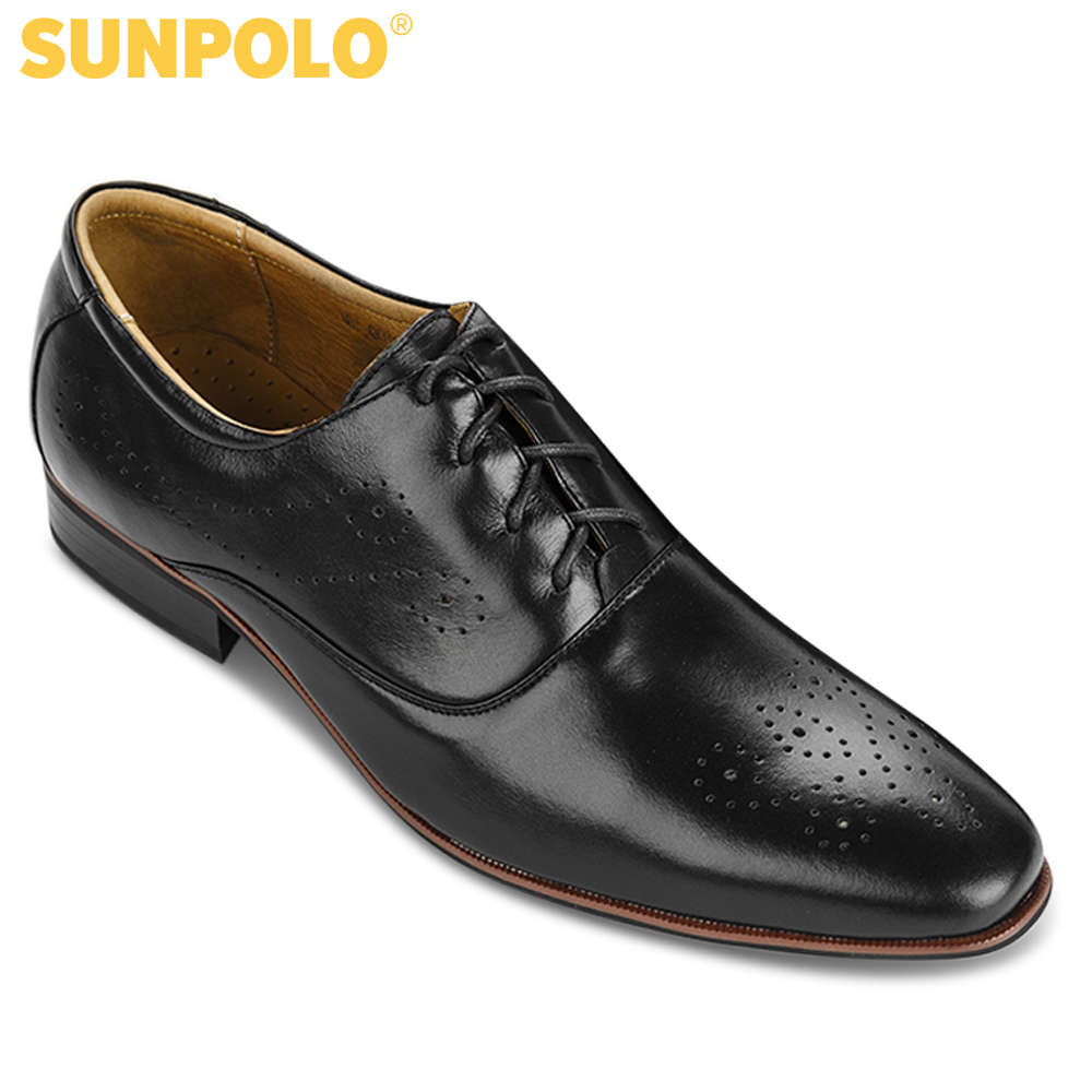 Handmade men leather formal shoes SUMU0038 (black, brown, red)