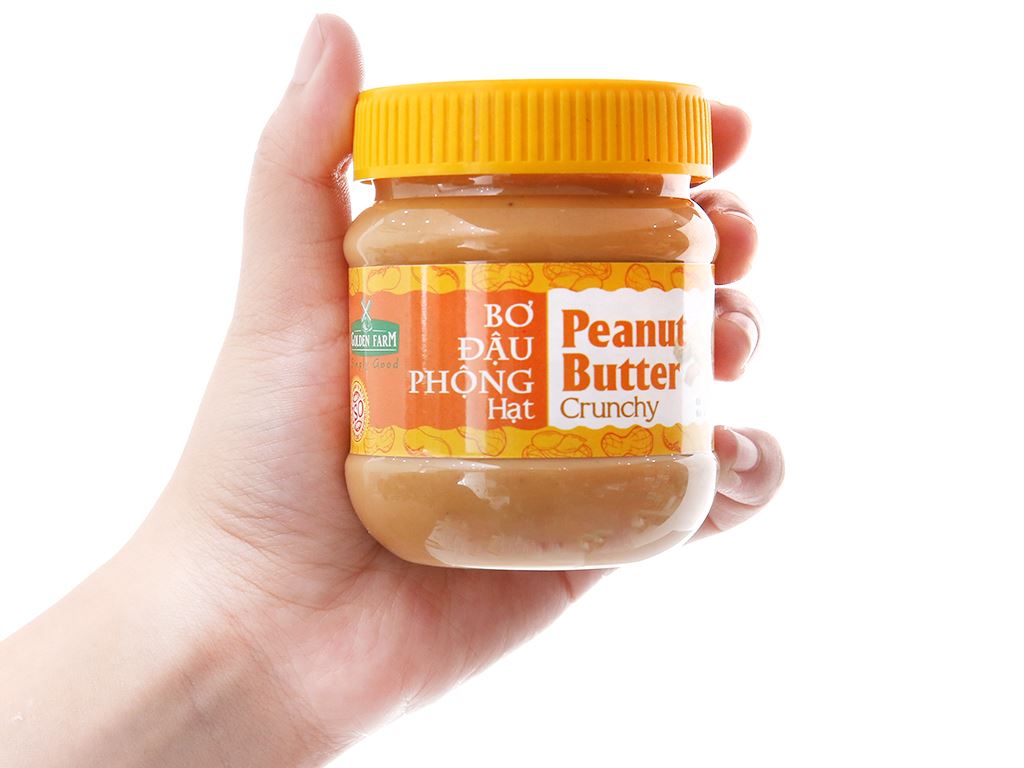 Bơ Đậu Phộng HẠT Golden Farm