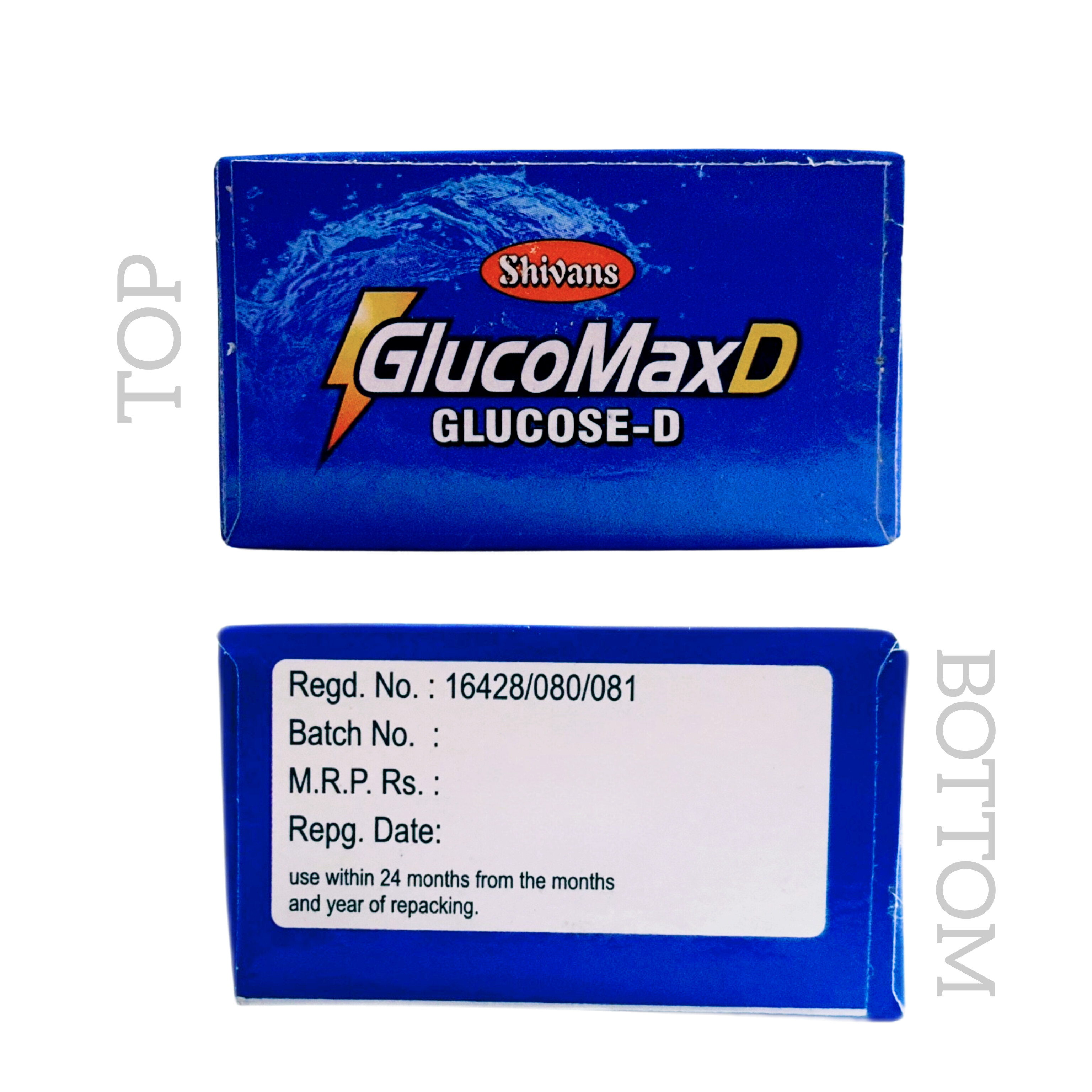 Pack of 20, Glucose Powder 75g | Glucomax Glucose-D. 