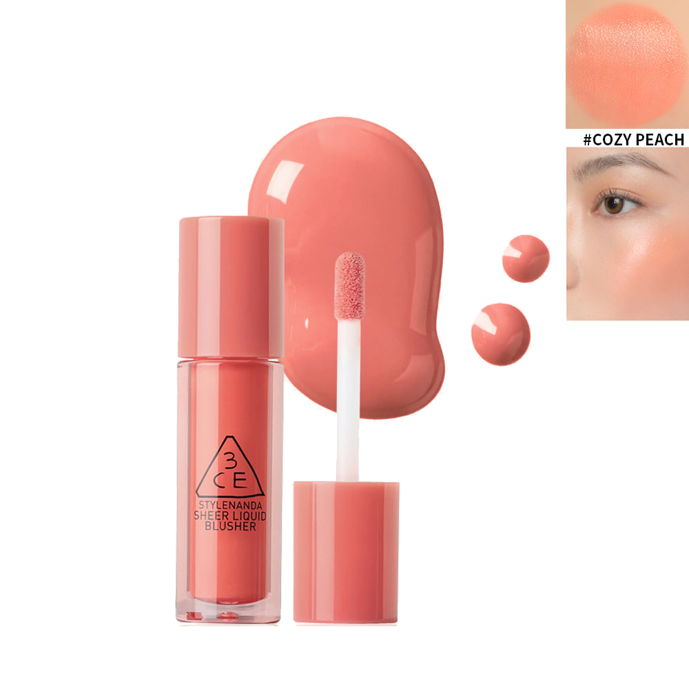 Má hồng 3CE Velvet Liquid Blusher / 3CE Sheer Liquid Blusher