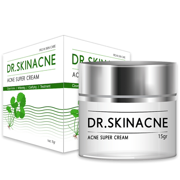 DR SKINACNE [CHÍNH HÃNG] - Kem Chấm Mụn Cấp Tốc - Check được mã QR Code DR.SKINACNE