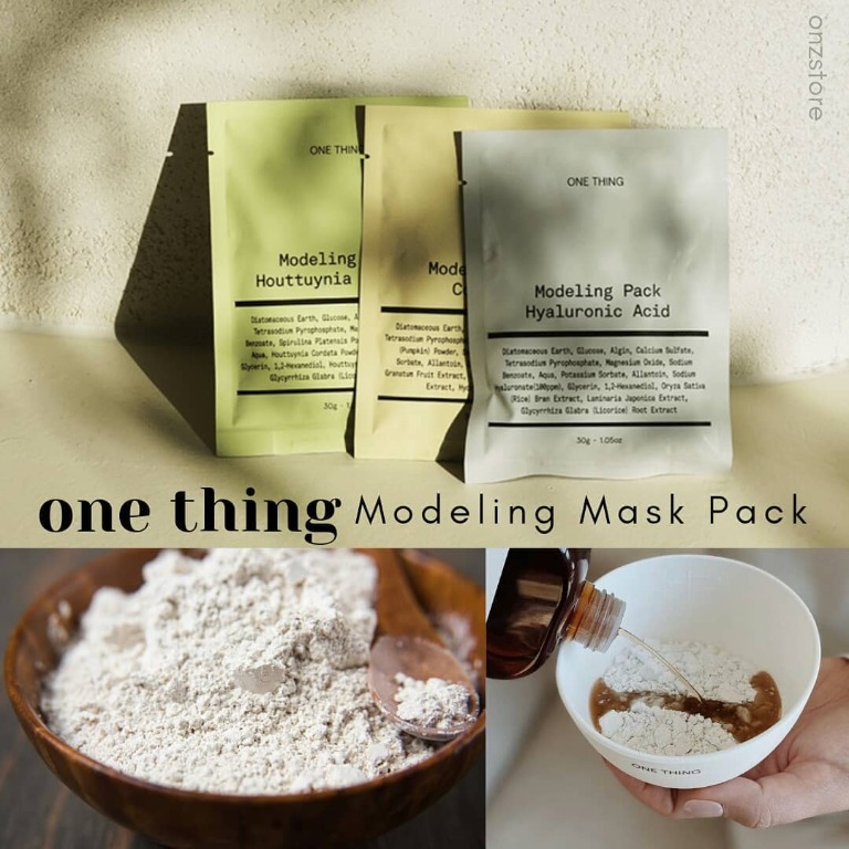 [Nhacuabeautyholic] Mặt nạ dẻo ONETHING MODELING PACK