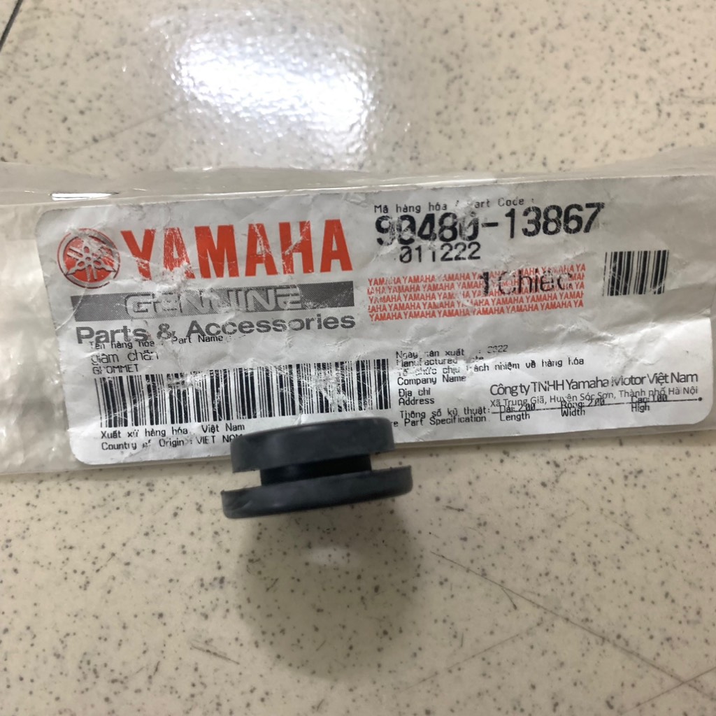 [Chính hãng Yamaha] Cao su mặt nạ Exciter 135 5 số YACS PL