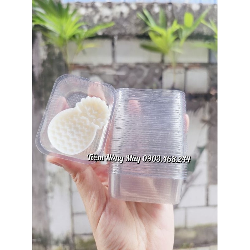 Khay đựng bánh dứa 30g nhỏ loại 1 bóng dày 100 cái