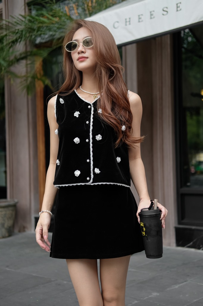 RUBIES Váy quần Velvet Skort