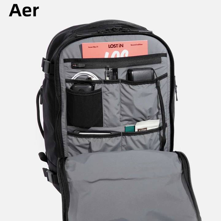 Aer Travel Pack 3 Small Backpack Made in USA