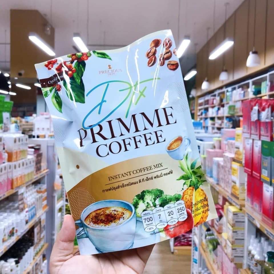 Cà phê giữ dáng đẹp da DTX Primme Coffee Thái Lan