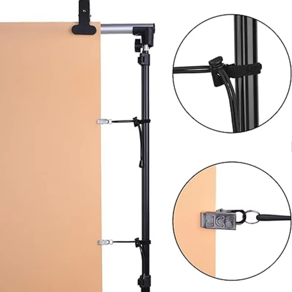 2pcs Invisible Design Elastic Backdrop Clips Multi-Functional Pants Leg ...