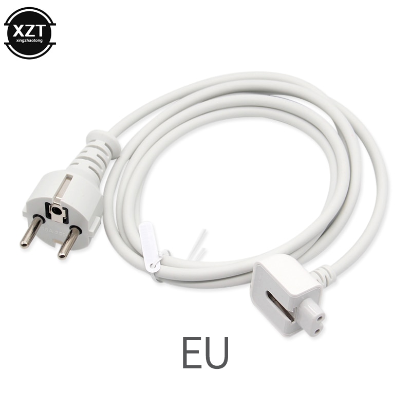 1.8m ac power adapter eu europe plug extension cable for mac macbook pro air laptop for charger cord type 2023new