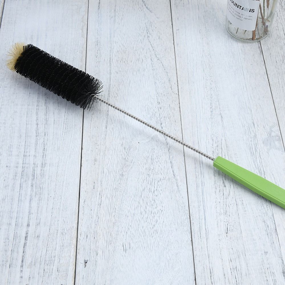 Denlun Máy chà cốc sữa bàn chải làm sạch tay cầm dài nước rửa kính Nylon đa chức năng hữu ích dụng cụ vệ sinh dụng cụ chà Cốc bàn chải cọ chai
