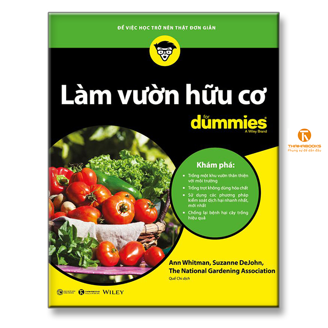 Sách - Làm vườn hữu cơ for Dummies - Thaihabooks