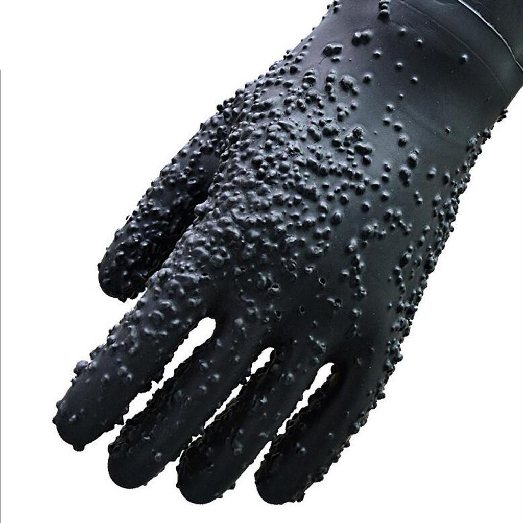 Focheni 68cm Left Hand Protective Working Gloves for Sand Blasting Blast Cabinet 27"