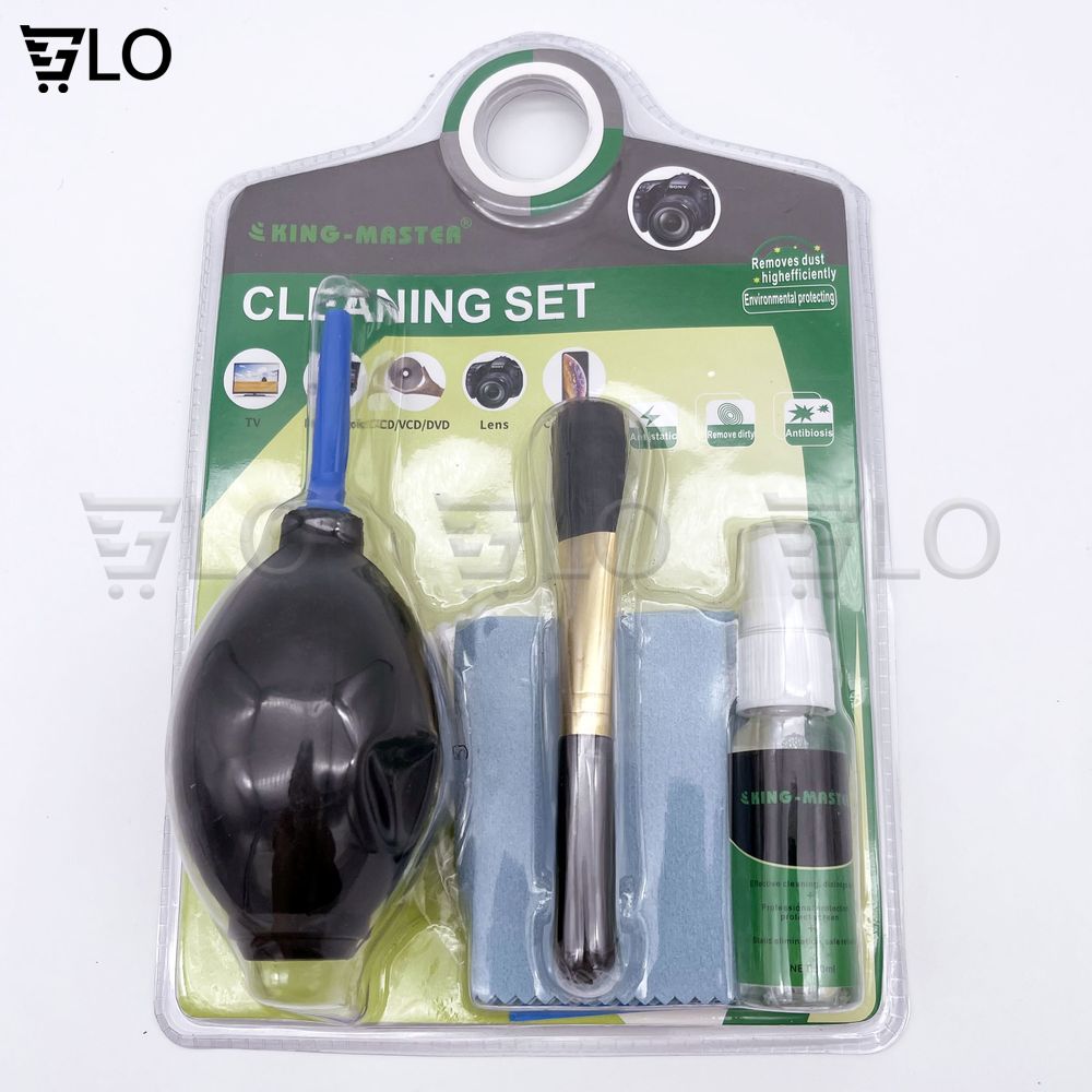 Bộ Vệ Sinh - Chùi Màn Hình Lcd 6 Món Pro