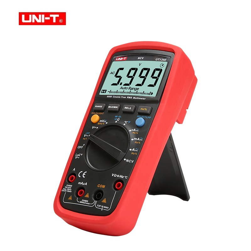 UNI-T%20UT139%20Series%20Digital%20Multimeter%20Auto%20Range%20UT139E%20UT139C%20True%20RMS%20Tester%20Handheld%206000%20Count%20Voltmeter%20-%20Image%203