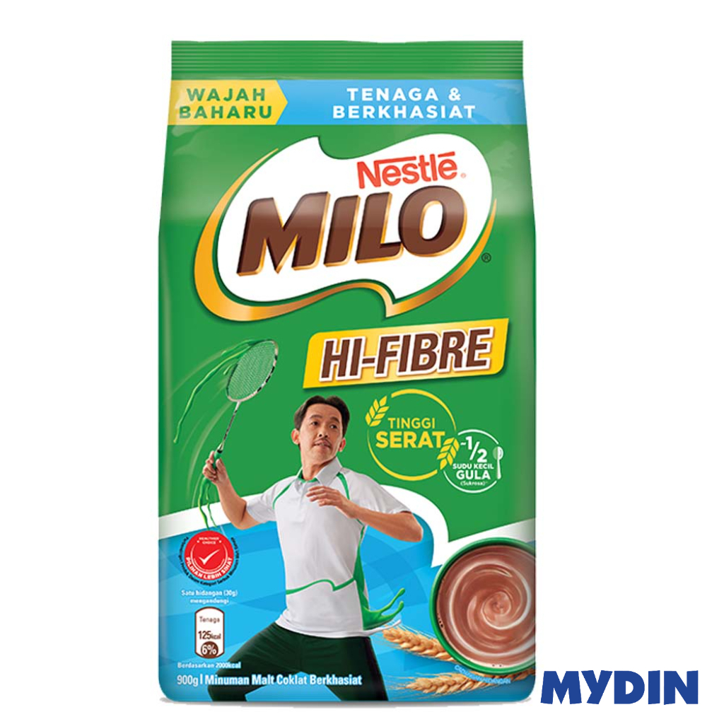 Milo Activ Go Plus Fiber (900g)☼ 